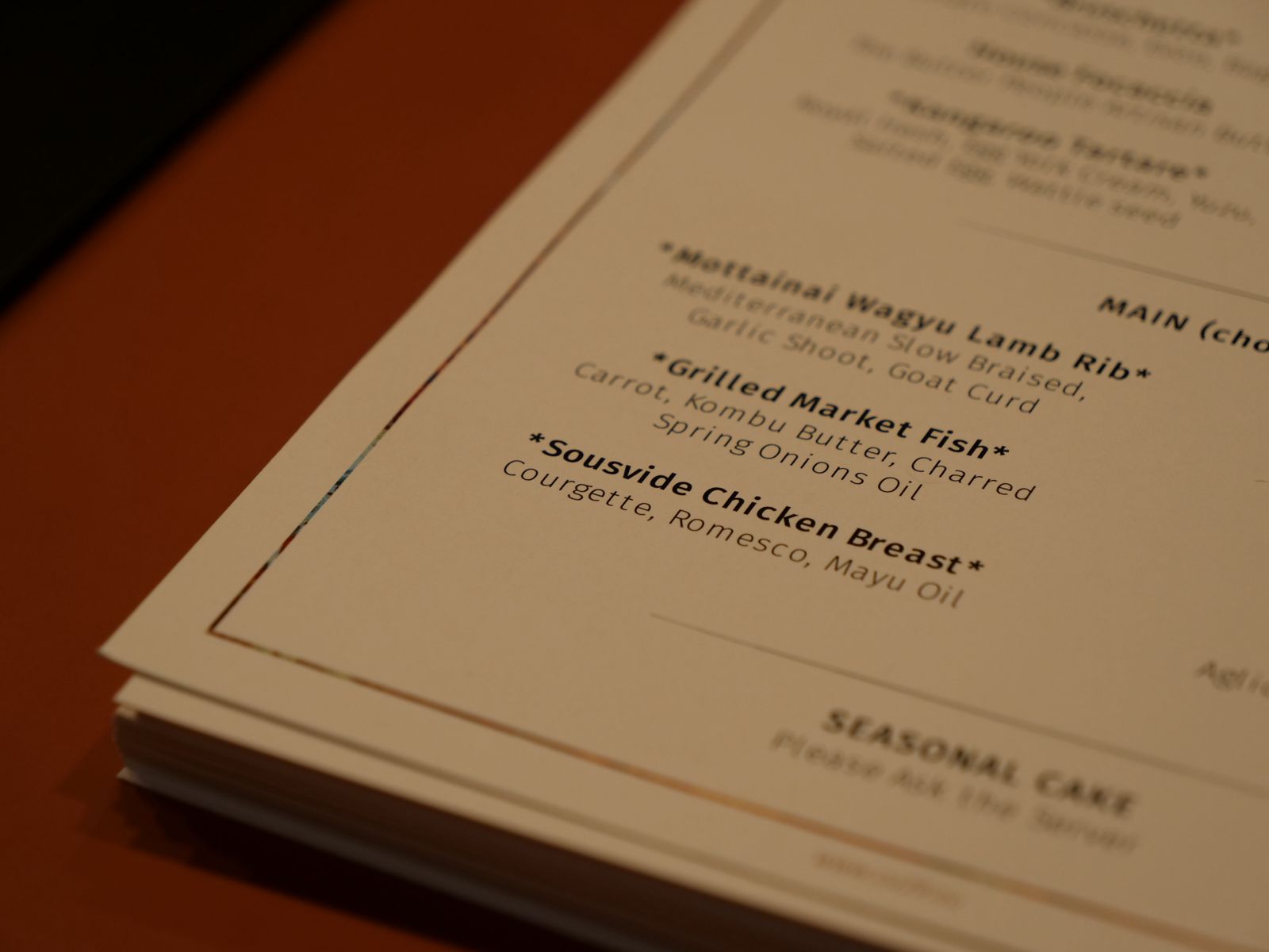Menu Hero